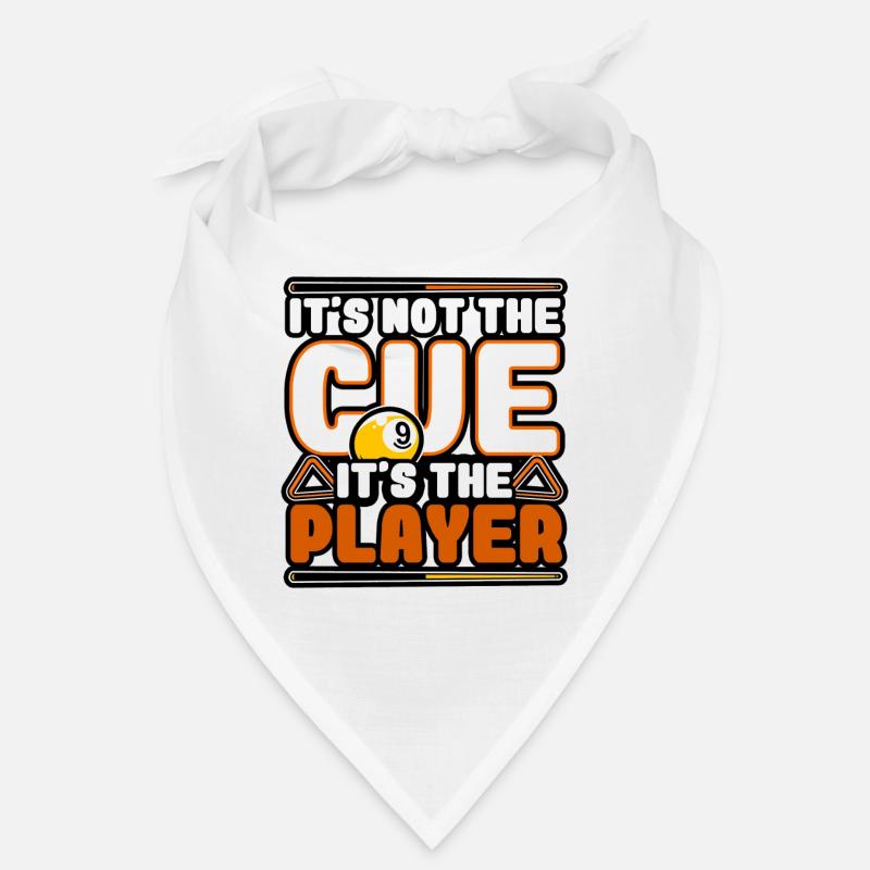 Billiards - It's Not The cue, It's The Player Bandana