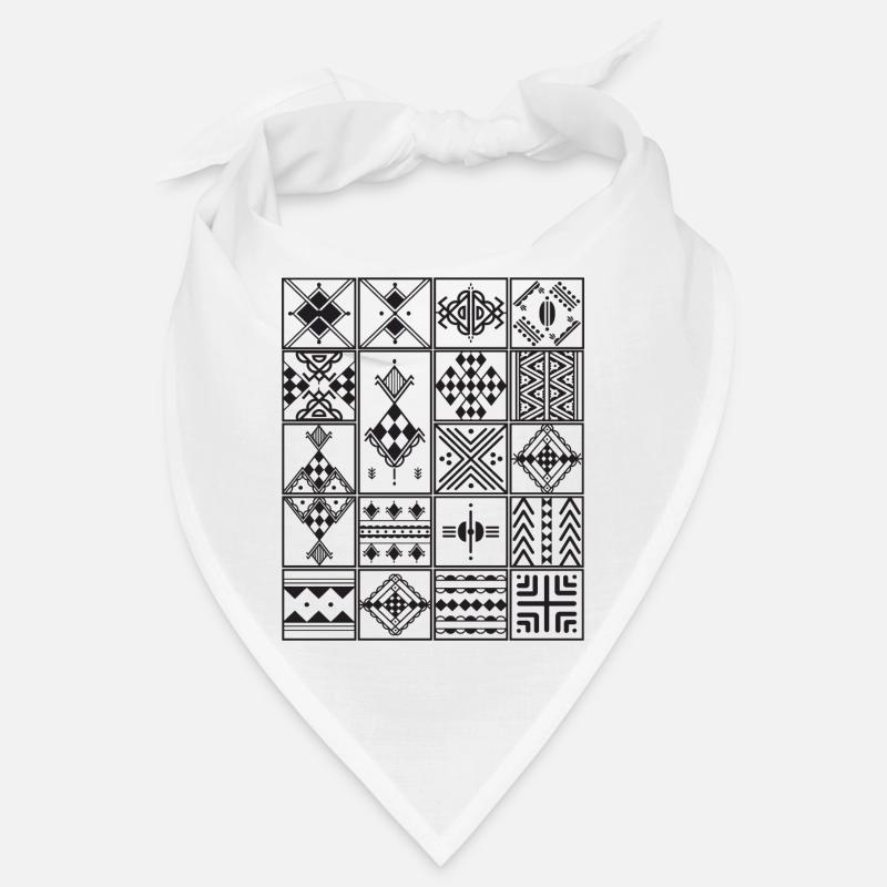 AMAZIGH BERBERE KABYLE MOTIF KABYLE Bandana