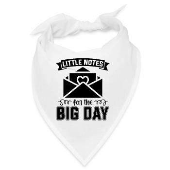 Little Notes For Wedding Planning Wedding Planners - Bandana - Weiß - Vorne