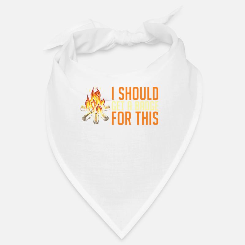 Boy Scout Fire Bandana
