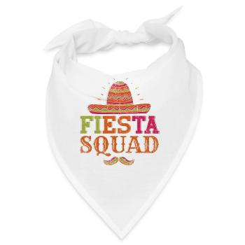 Fiesta Squad - Bandana - Weiß - Vorne