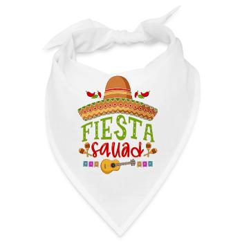 Fiesta Squad - Bandana - Weiß - Vorne