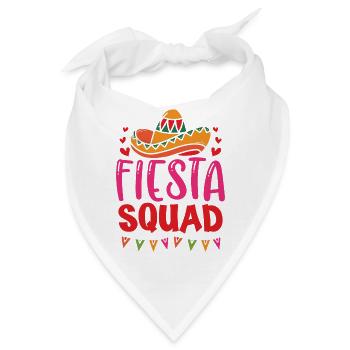 Fiesta Squad - Bandana - Weiß - Vorne