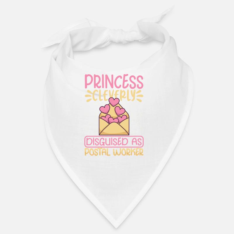 Postangestellte Postdame Postbote Post Bandana