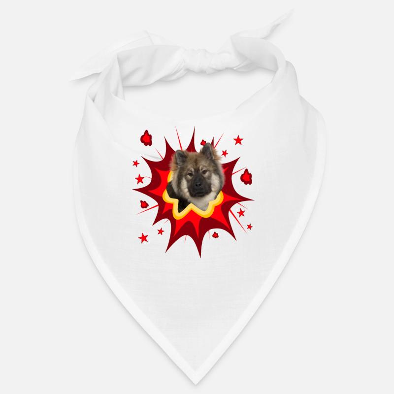 Conception de chien BD - Pow - Eurasier Bandana