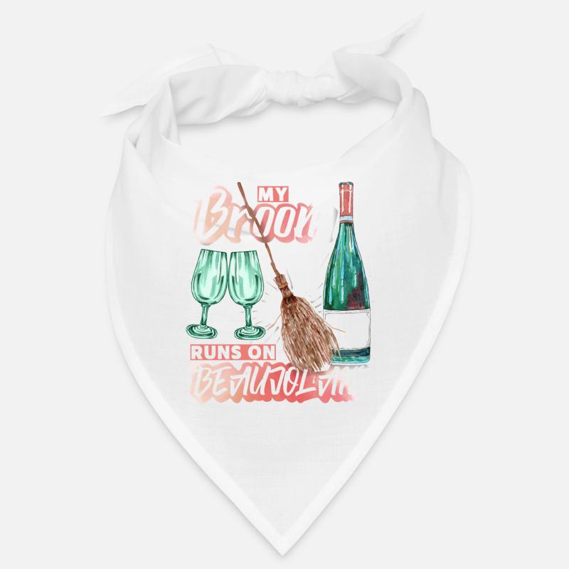 Red wine funny saying, Redwine Beaujolais Bandana