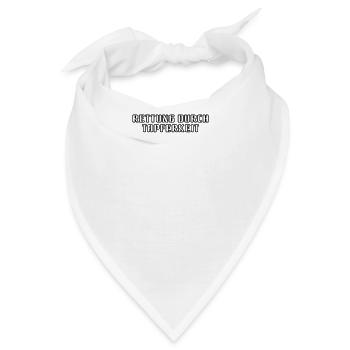 Feuerwehr - Rettung durch Tapferkeit - Bandana - Weiß - Vorne