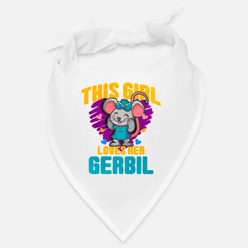 Gerbille Souris Cadeau Bandana