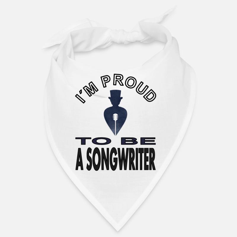 Songwriter Melodie Maestro Dirigent Geschenkidee Bandana