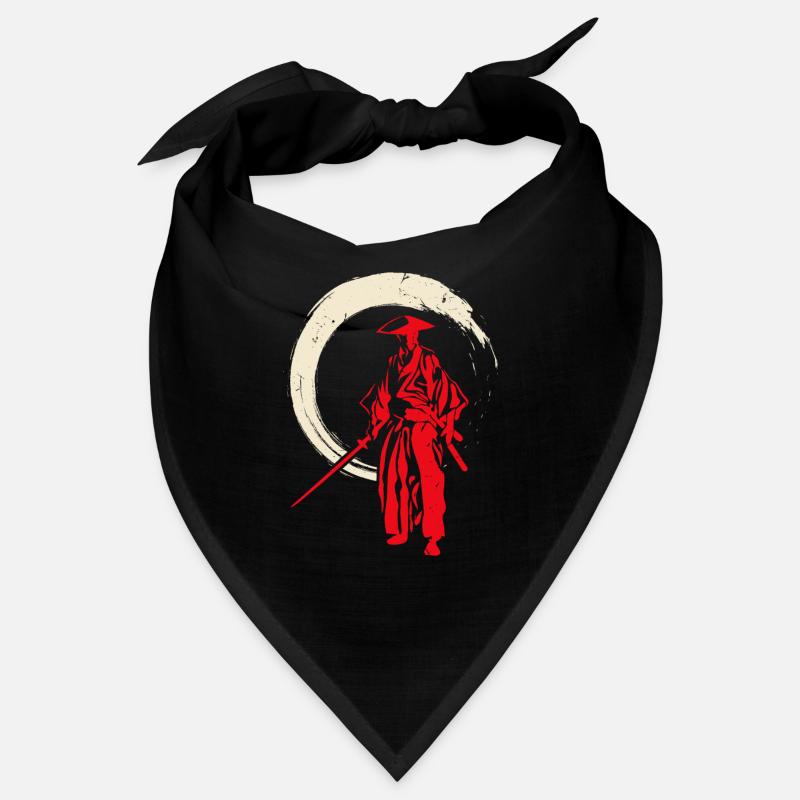 Retro Samurai Warrior Bandana