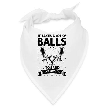 Autolackierer Angebot für Autolackierer - Bandana - Weiß - Vorne
