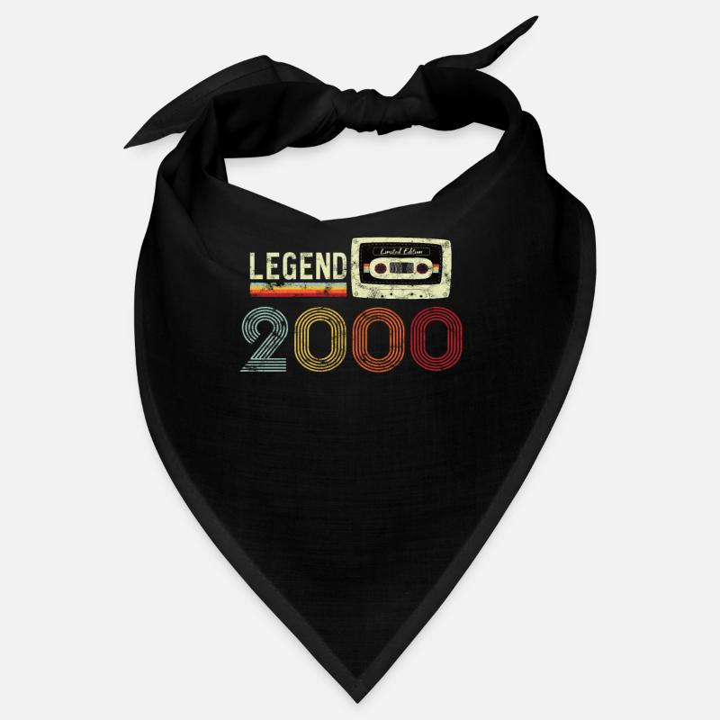2000 Geburtstag Vintage Cassette Bandana