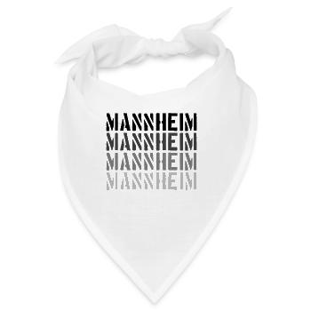 Mannheim - Bandana - Weiß - Vorne