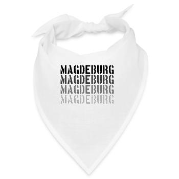 Magdeburg - Bandana - Weiß - Vorne
