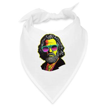Kommunismus Links Marxismus Karl Marx - Bandana - Weiß - Vorne