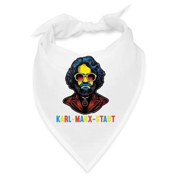 Kommunismus Links Marxismus Karl Marx - Bandana - Weiß - Vorne