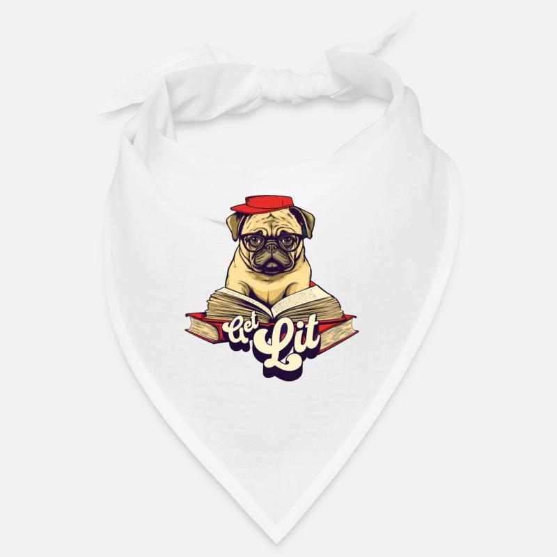 Get Lit Pug Bandana