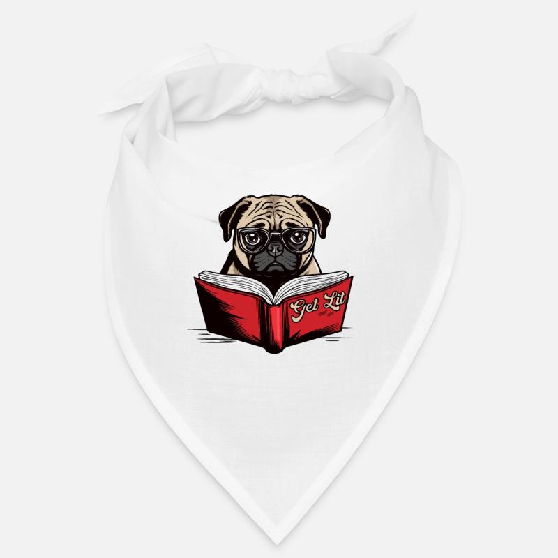 Get Lit Pug Bandana