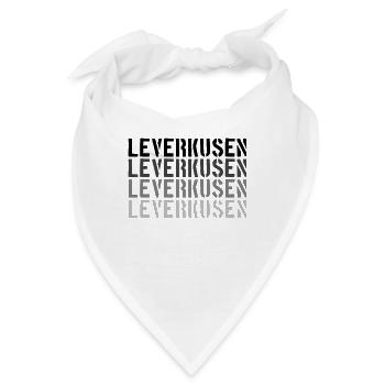 Leverkusen - Bandana - Weiß - Vorne