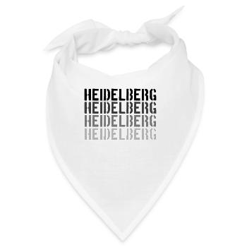 Heidelberg - Bandana - Weiß - Vorne
