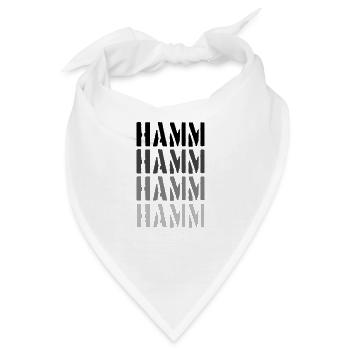 Hamm - Bandana - Weiß - Vorne