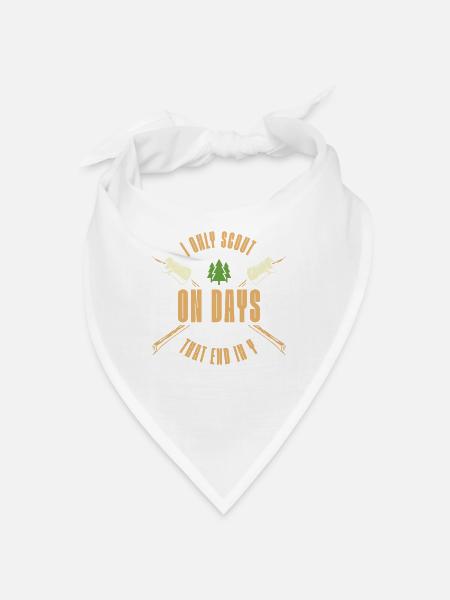 Les scouts sourient - Bandana - blanc