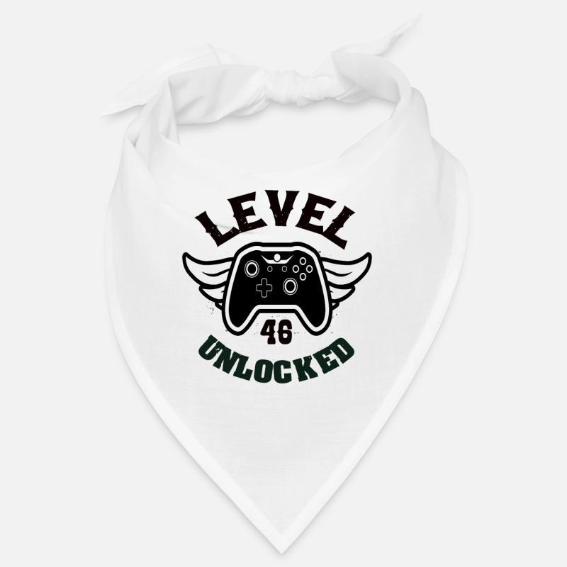Level 46 Unlocked 46 Birthday Bandana