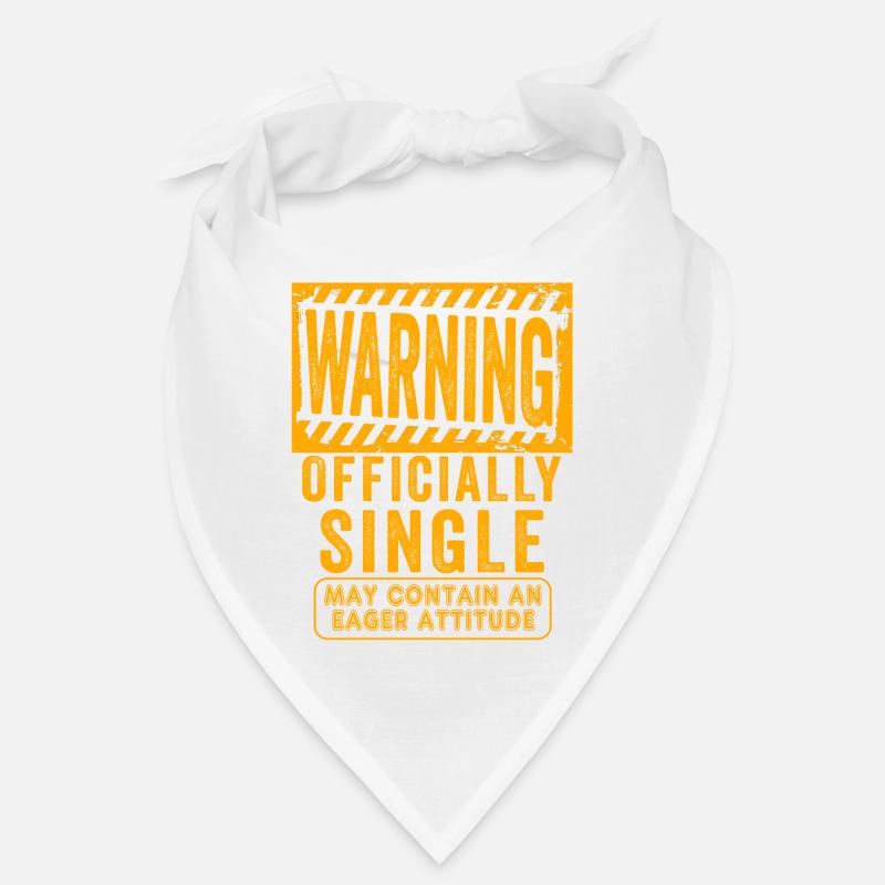 Warnung Offiziell Single Eifer Attitude Bandana