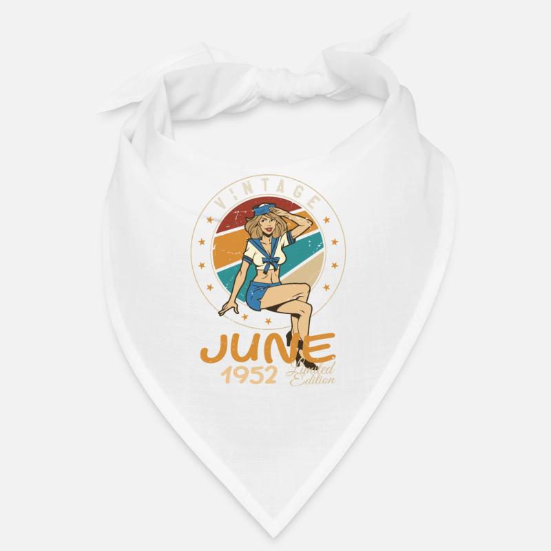 Millésime 1952 - Né en Juin 1952 Bandana