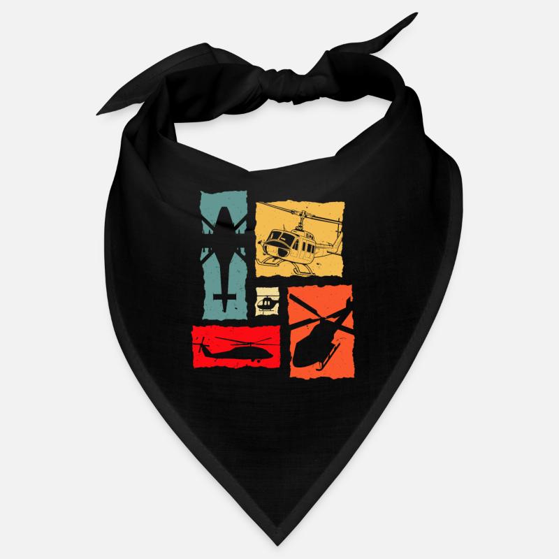 Hélicoptère rétro Bandana
