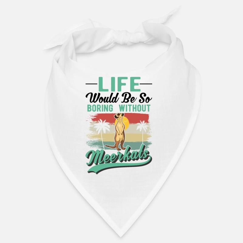 Erdmännchen Geschenk Meerkat Bandana