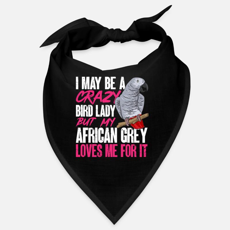 Graupapagei Perroquet gris d’Afrique Papagei Bandana