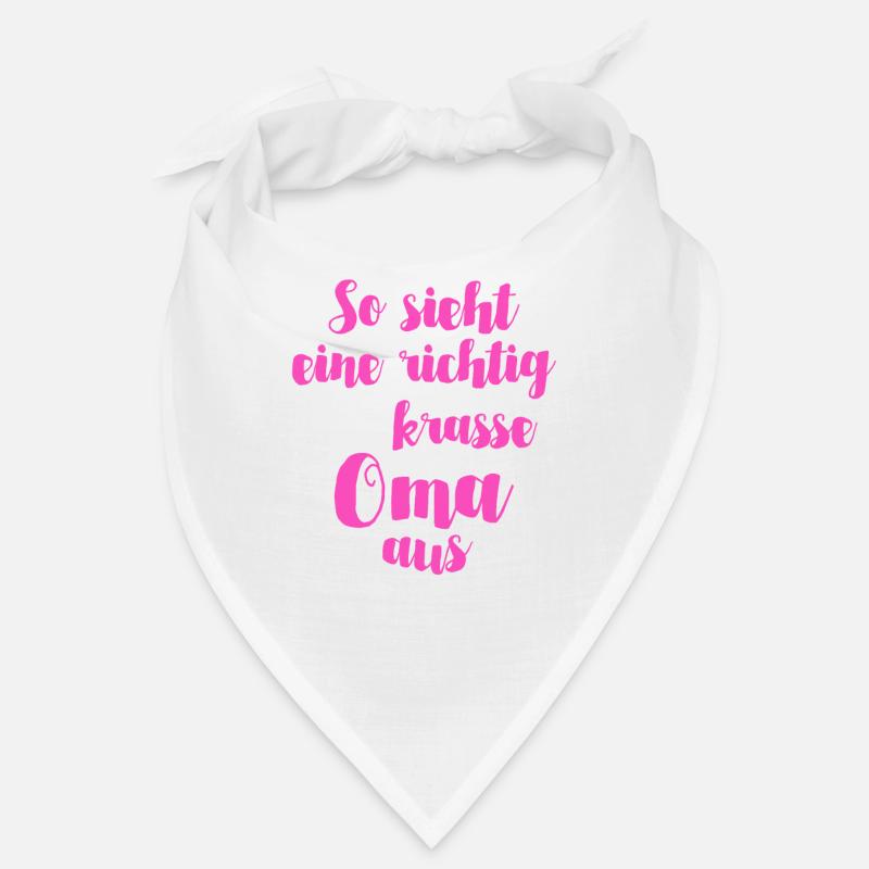 Beste Oma krasse Oma Großmutter Granny Bandana
