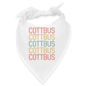 Cottbus Cottbuserin Cottbuser Stadt Cottbus - Bandana - Weiß - Vorne