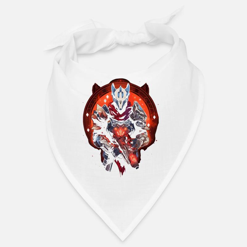Epic Gamer Guardian devant un cercle de lune rouge Bandana
