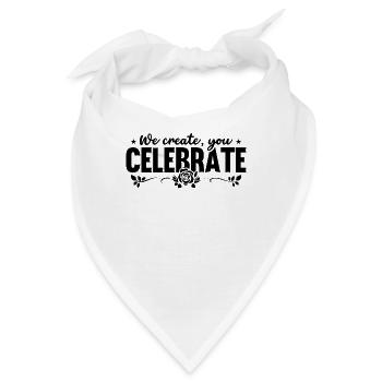 We Create You Marriage Planner Wedding Planner - Bandana - Weiß - Vorne