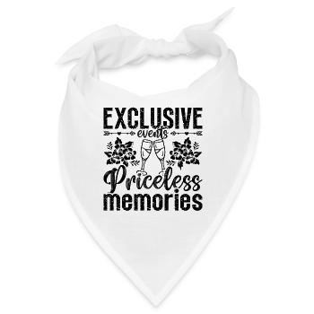 Exclusive Events Wedding Arranger Wedding Planners - Bandana - Weiß - Vorne