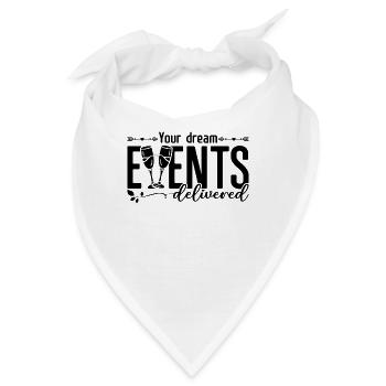 Your Dream Events Wedding Plan Wedding Planners - Bandana - Weiß - Vorne