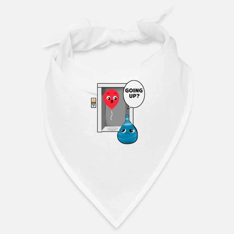Balloon Elevator Saying Bandana