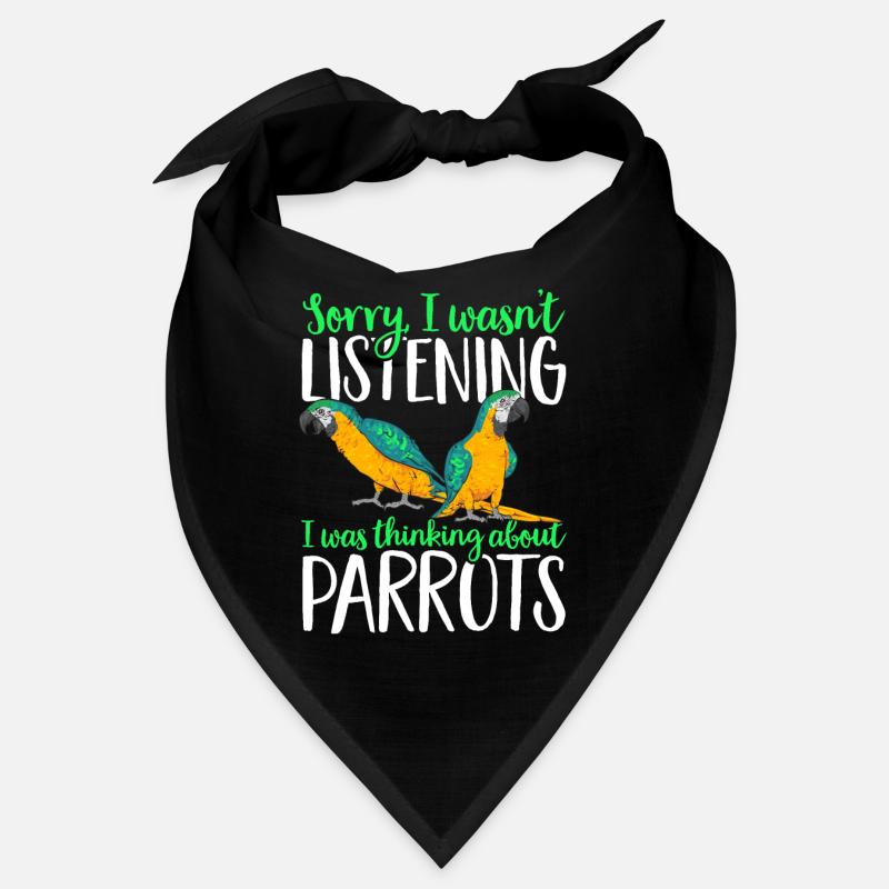 Ara à poitrine jaune, perroquet, bleu et ara, jaune Bandana