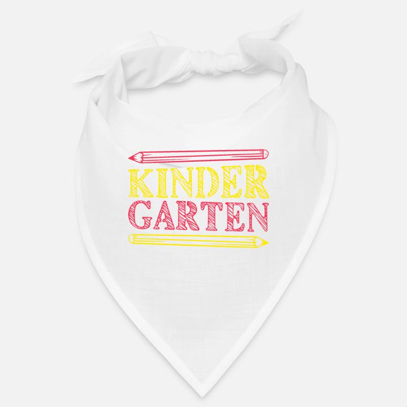 Kindergarten Kindergärtner Lehrer Regenbogenfarben Bandana