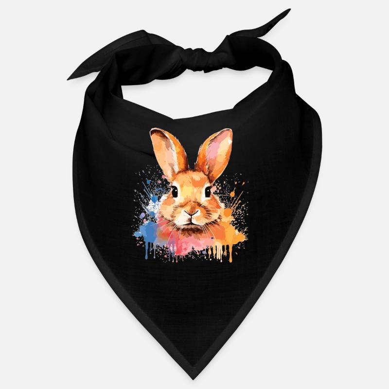 Funny rabbit - cute design for Bandana