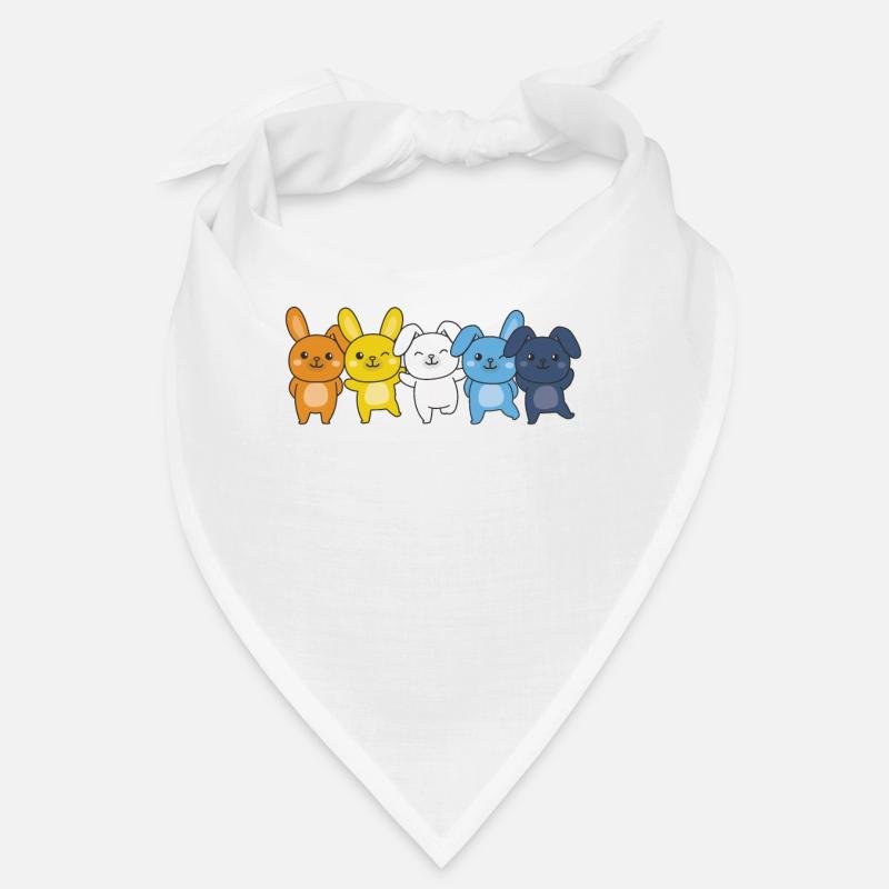 Aroace Flag Pride LGBTQ Mignon Bunny Bandana