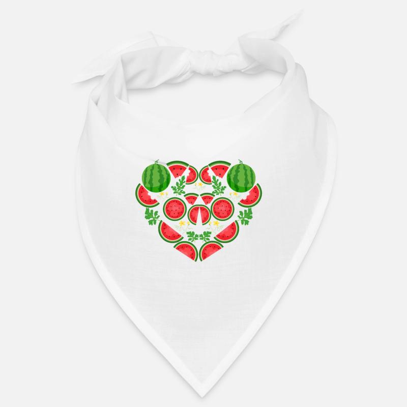 Pastèque - Bandana - blanc