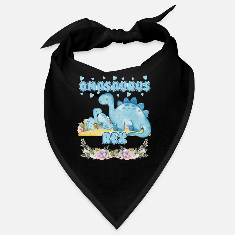 Omasaurus Dinosaurier Grandma Muttertag Granny Bandana