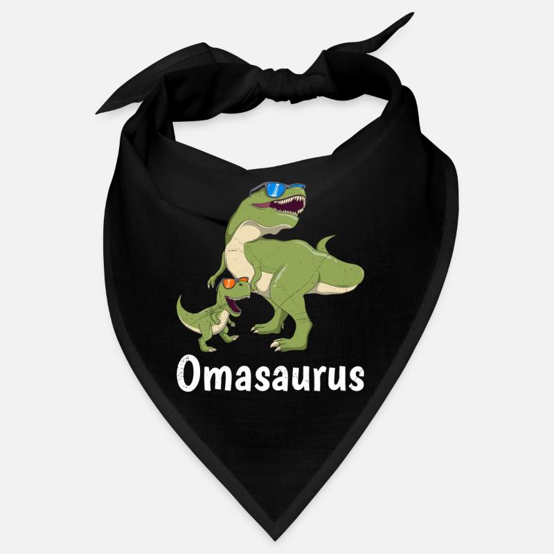 Omasaurus Muttertag Großmutter Dinosaurier Bandana