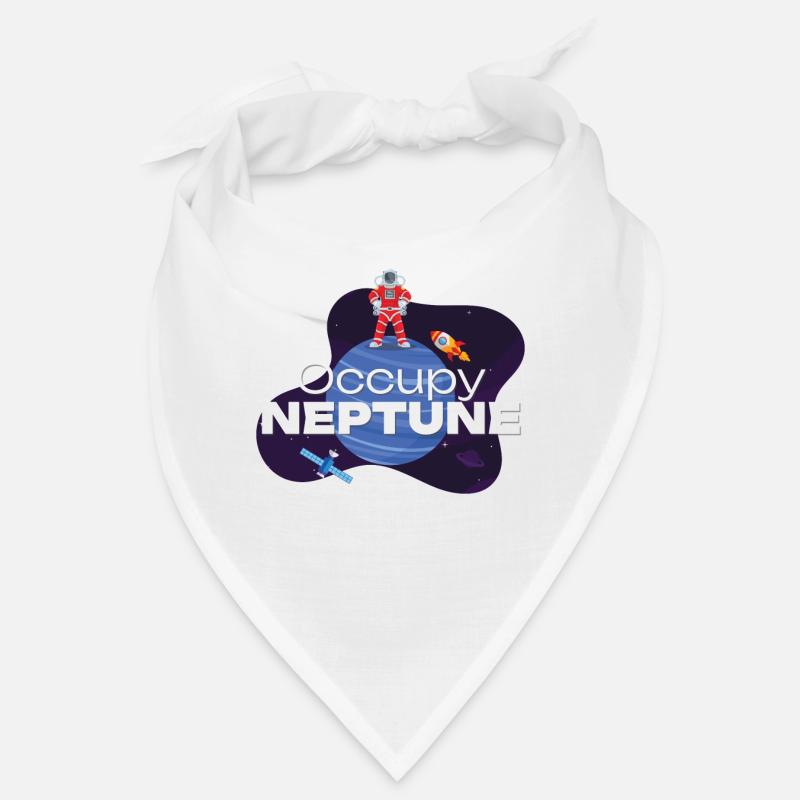 Neptune Occupy Planet Space Bandana
