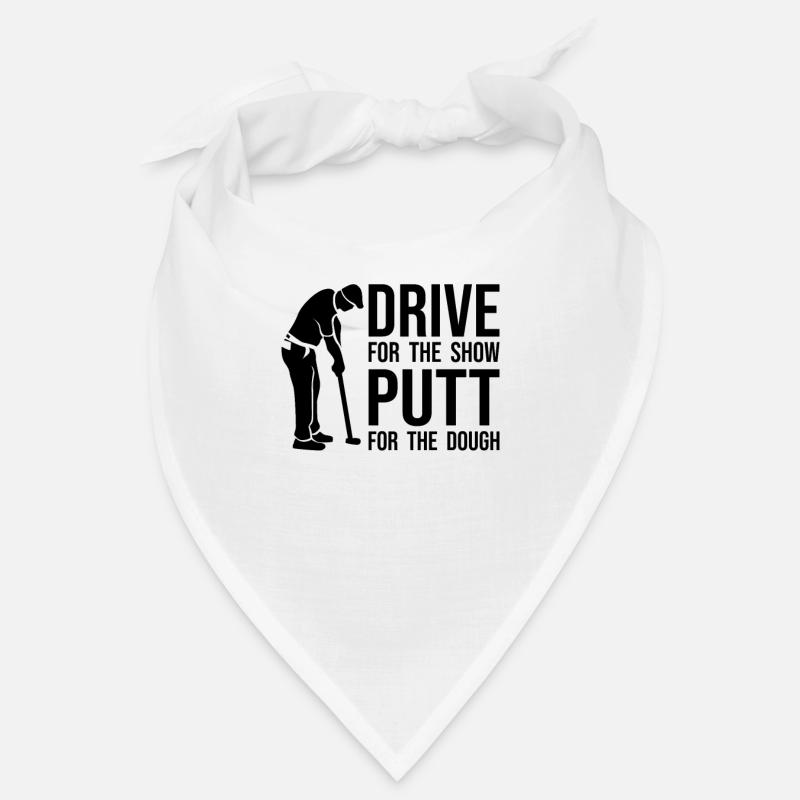 Lustiger Golfer Spruch - Driver Putter witzig Bandana