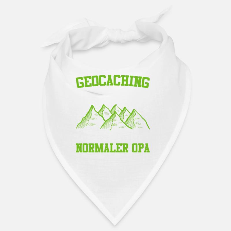 Geocaching Opa GPS Schnitzeljagd Großvater Bandana