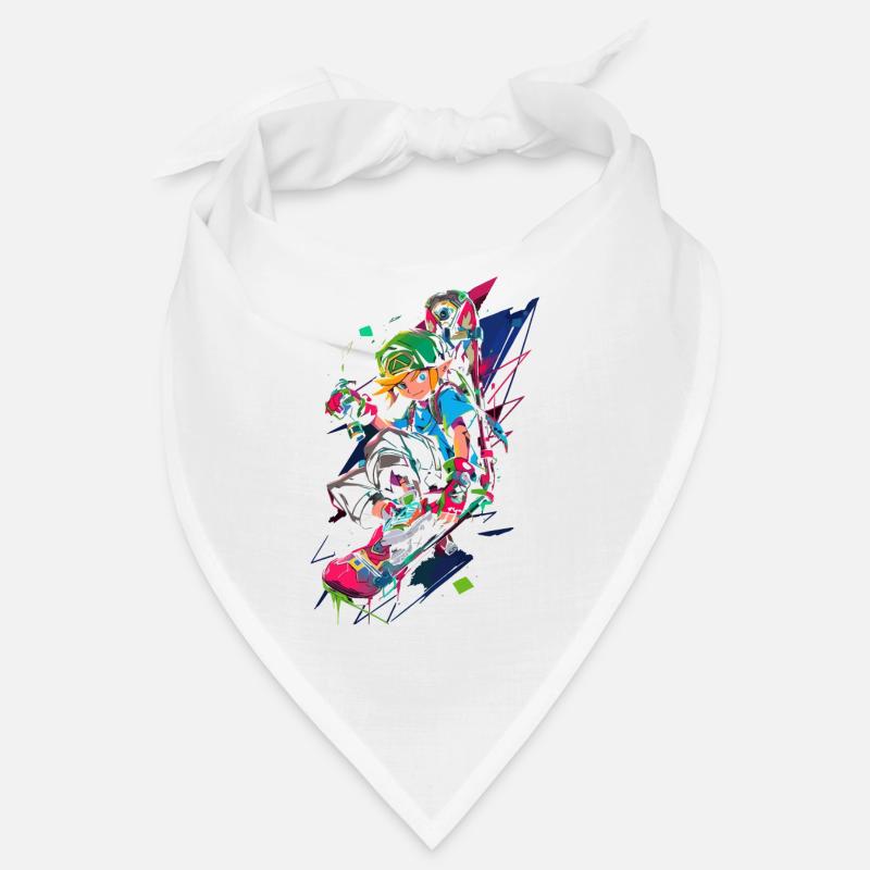 Legendärer Waldjunge: Cooles Boarder Gaming-Design Bandana